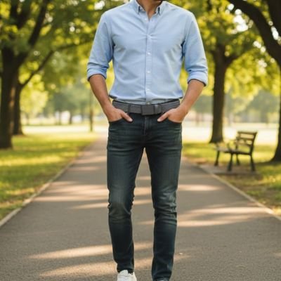 Ceinture tressée homme​ 