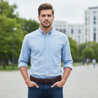 Ceinture tressée homme​ 